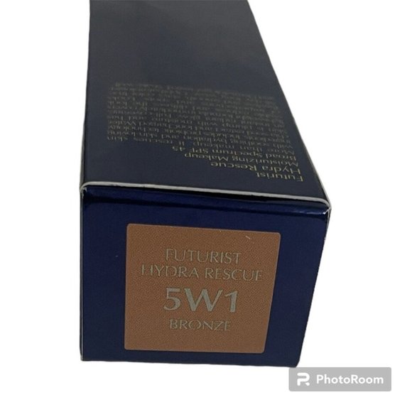 ESTEE LAUDER FUTURIST Hydra Rescue Moisturizing Foundation 1.2 fl oz 5W1 Bronze - Picture 2 of 2